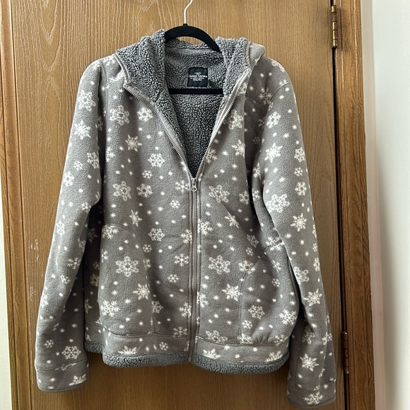 Faded Glory Tops - Sherpa Lined Full Zip Hoodie